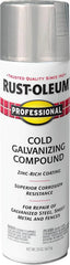 Rust-Oleum 7585838 Cold Gray Professional Galvanizing Compound Spray, 20 Oz