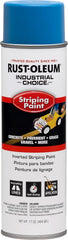 Rust-Oleum 263446 Industrial Choice Inverted Striping 18 oz Spray Paint, Dark Blue/Blue