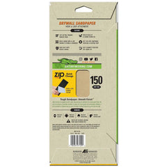 Gator 7159 Hook and Loop Very Fine 150-Grit Drywall Sheet Sandpaper, 4.5 x 10.5 Inch, 6 Sheets