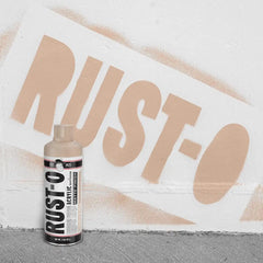 Rust-Oleum Rust-O Acrylic Spray Paint | Street Artist Spray Paint for Murals | Weather Resistant for Concrete, Wood, Brick and Other Surfaces | 11 Ounce | Matte Treasure Map | 6 Pack