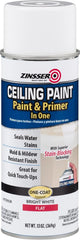 Zinsser Ceiling Acrylic Paint & Primer in One, 13 oz, Flat White