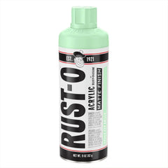 Rust-Oleum Rust-O Acrylic Spray Paint | Street Artist Spray Paint for Murals | Weather Resistant for Concrete, Wood, Brick and Other Surfaces | 11 Ounce | Matte Hint Of Mint
