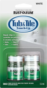 Rust-Oleum 244166 Tub And Tile 2-Part Touch Up Paint, White