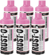 Rust-Oleum Rust-O Acrylic Spray Paint | Street Artist Spray Paint for Murals | Weather Resistant for Concrete, Wood, Brick and Other Surfaces | 11 Ounce | Matte Cactus Flower | 6 Pack