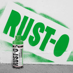 Rust-Oleum Rust-O Acrylic Spray Paint | Street Artist Spray Paint for Murals | Weather Resistant for Concrete, Wood, Brick and Other Surfaces | 11 Ounce | Matte Lucky Charm