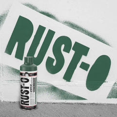 Rust-Oleum Rust-O Acrylic Spray Paint | Street Artist Spray Paint for Murals | Weather Resistant for Concrete, Wood, Brick and Other Surfaces | 11 Ounce | Matte Wilderness | 6 Pack
