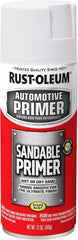 Rust-Oleum 260737 Automotive Sandable Primer Spray, 12 oz, White