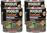 WOODLIFE 14436A-4PK CreoCoat Black Wood Preservative, 0.88 Gallon, Black, 4 Pack