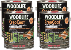 WOODLIFE 14436A-4PK CreoCoat Black Wood Preservative, 0.88 Gallon, Black, 4 Pack
