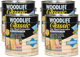 WOODLIFE 903-4PK Classic Above Ground Clear Wood Preservative, Gallon, Clear, 4 Pack