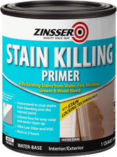 Zinsser 377940 Stain Killing Primer, Quart