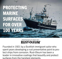 Rust-Oleum 396963 Marine Metal Primer, Quart, White