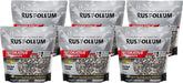 Rust-Oleum 301238-6PK Decorative Color Chips Wall-Surface-Repair-Products, 1 Lb, Mocha Blend, 16 Ounce, (Pack of 6)