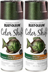Rust-Oleum 372478 Specialty Color Shift Spray Paint, 11 oz, Green Copper (Pack of 2)