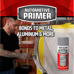 Rust-Oleum 249322 Automotive Self Etching Primer Spray Paint, 12 oz, Dark Green (Pack of 4)