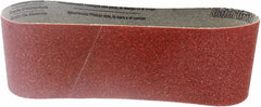 Gator 3" x 18" Red Resin Aluminum Oxide Sanding Belts, 80 Grit, 5 Pack