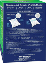 Concrobium Moisture Grabbers Humidity Absorbing Pouch, 27.6 oz (Pack of 2)