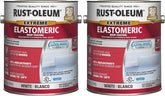 Rust-Oleum 780 Elastomeric Roof Coating, Gallon, White, 2 Pack