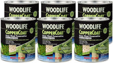 Wolman 1904A-6PK Woodlife CopperCoat Green Wood Preservative, Quart, 6 Pack
