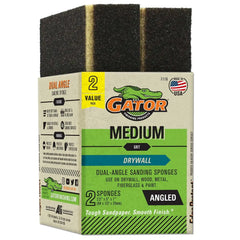 Gator 7116 Coarse 80-Grit Sanding Sponge, 2.5 x 5 x 1 Inch, 2 Sponges