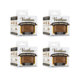 Varathane Wood Grain Tape | Mimics Real Wood Texture | Peel‑and‑Stick Application | Use on Trim, Furniture, Decor, or Conceal Damages | American Walnut | 2.5 in x 15 ft | 4 Pack