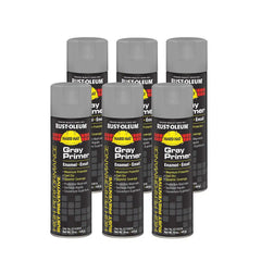 Rust-Oleum V2182838 High Performance V2100 System Enamel Spray Primer, 15-Ounce, Gray