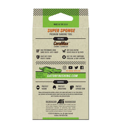 Gator 7441GA Medium 80-Grit Drywall Sanding Super Sponge, 3 x 5 x 1 Inch