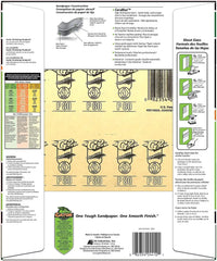 Gator CeraMax 9" x 11" Ceramic Sanding Sheets, 80 Grit, 25 Pack