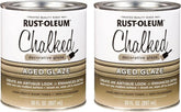 Rust-Oleum 315881-2PK Chalked Decorative Glaze, 30 oz, Semi-Transparent Aged, 2 Pack