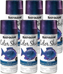 Rust-Oleum 398584-6PK Color Shift Spray Paint, 11 oz, Mermaid, 6 Pack
