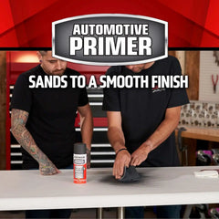 Rust-Oleum 249418-2PK Automotive Sandable Primer Spray, 12 oz, Black, 2 Pack