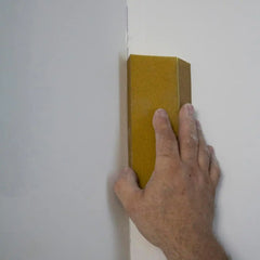 Gator 7129 Fine 120-Grit Extra Large Angled Drywall Sanding Sponge, 8 x 3 x 1 Inch