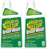 Rust-Oleum KRUD KUTTER BW32 Brush-Wash Cleaner and Renewer, 32-Ounce (Pack of 2)