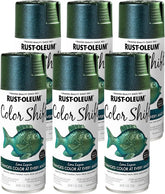 Rust-Oleum 398585-6PK Color Shift Spray Paint, 11 oz, Lime Lagoon, 6 Pack