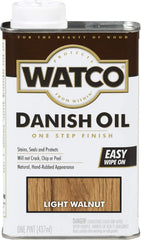 Watco 65551 Danish Oil Wood Finish, Pint, Light Walnut