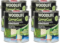 WOODLIFE 1901A-4PK CopperCoat Green Wood Preservative, 0.88 Gallon, Green, 4 Pack
