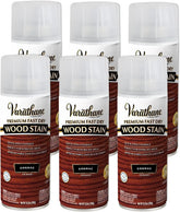 Varathane Premium Fast Dry Wood Stain Spray | 1 Hour Dry Time | 1 Coat Color | Interior Wood Stain | Furniture, Cabinets, Doors, Trim | 10.25 oz | 6 Pack | Cognac