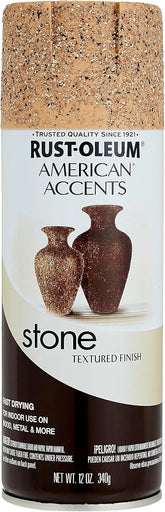 Rust-Oleum 7994830 Stone Creations Spray, 12 oz, Sienna Stone