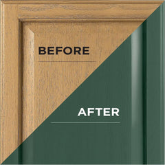 Rust-Oleum 393607 Cabinet Transformations Complete Coating Kit, Quart, Satin Forbidden Forest