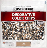 Rust-Oleum 312447 Decorative Color Chips, 1 Pound (Pack of 1), Tan Blend