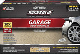 Rust-Oleum 293515 RockSolid Polycuramine Garage Floor Coating, 2.5 Car Kit, High Gloss Tan