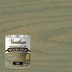 Varathane Premium Fast Dry Wood Stain | 1 Hour Dry Time | 1 Coat Color | Interior Wood Stain | Furniture, Cabinets, Doors, Trim | Quart | Rustic Sage