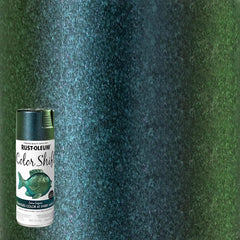 Rust-Oleum 398585-6PK Color Shift Spray Paint, 11 oz, Lime Lagoon, 6 Pack