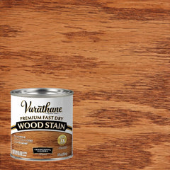 Varathane Premium Fast Dry Wood Stain | 1 Hour Dry Time | 1 Coat Color | Interior Wood Stain | Furniture, Cabinets, Doors, Trim | Half Pint | Traditional Cherry