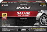 Rust-Oleum 318697 RockSolid Polycuramine Garage Floor Coating, 2.5 Car Kit, High Gloss Black