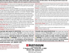 Rust-Oleum Highland Blue Milk Paint Finish | Decor and Furniture Applications | Matte Finish Brushed Effect | Minimal Prep Needed | No Primers Required | Easy Clean Up | Quart