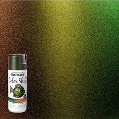 Rust-Oleum 372478 Specialty Color Shift Spray Paint, 11 oz, Green Copper