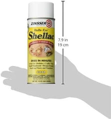 Zinsser 408 Bulls Eye Shellac Traditional Finish & Sealer Spray, 12 oz, Clear