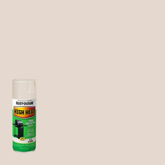 Rust-Oleum 7750830-6PK High Heat Enamel Spray Paint, 12 oz, Almond, 6 Pack