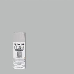 Rust-Oleum Aged Gray Chalked All-in-One Ultra Matte Spray Paint | One Coat Coverage | No Primer, Sanding, Or Topcoat Needed | Easy Spray Application | Made in USA | 12 OZ